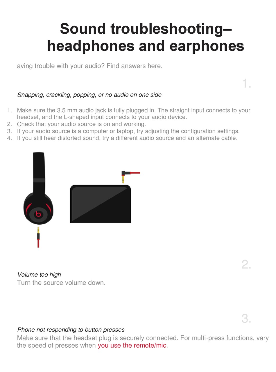 headphone jack distorted sound