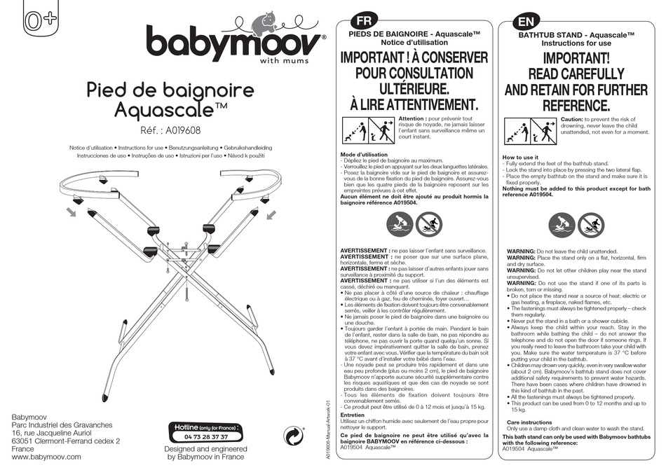 Babymoov Aquascale A Manual Pdf Download Manualslib