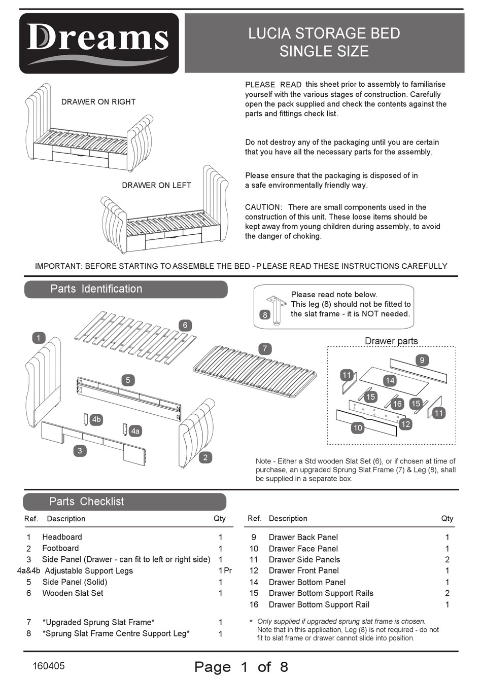 DREAMS LUCIA MANUAL Pdf Download ManualsLib