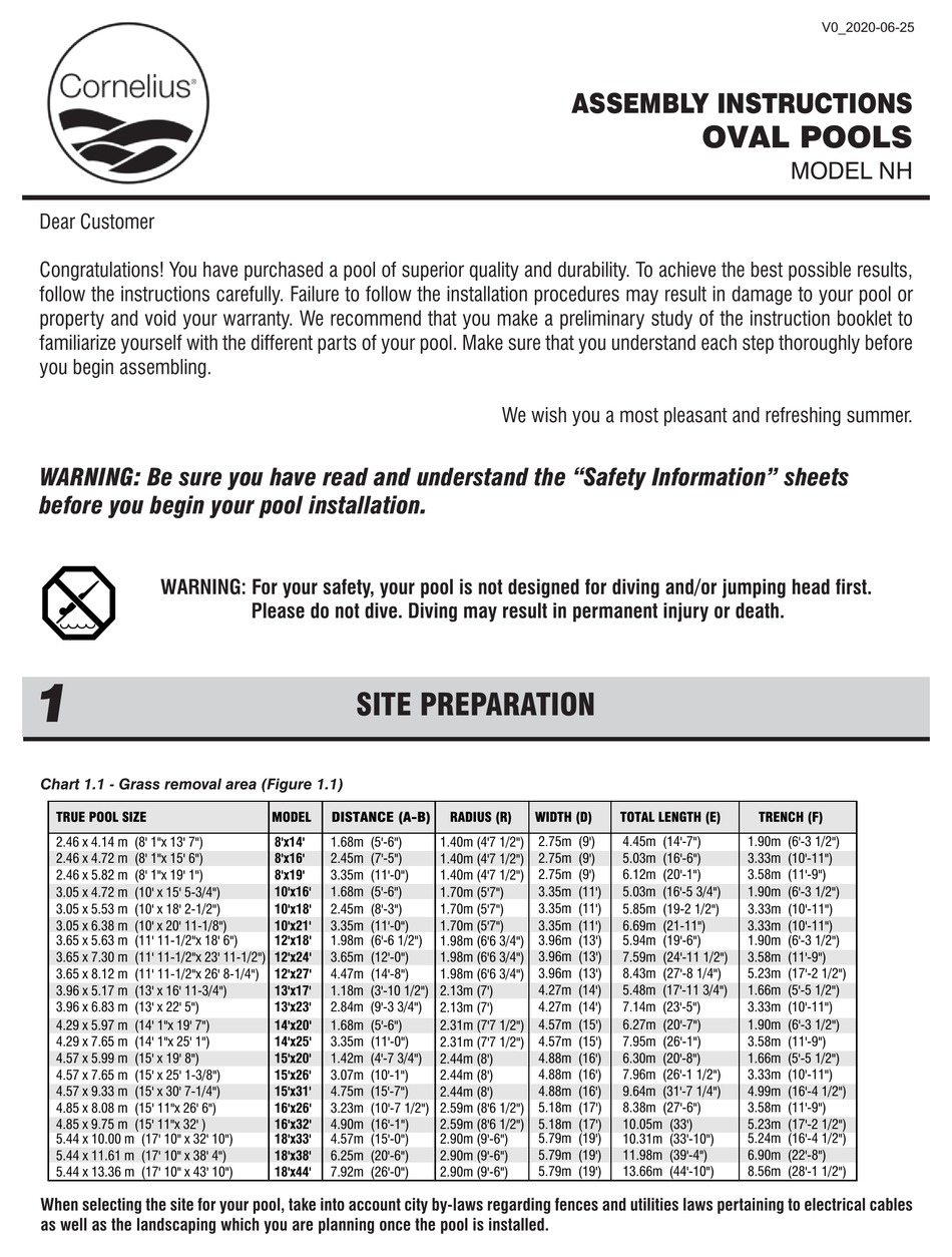 CORNELIUS NH ASSEMBLY INSTRUCTIONS MANUAL Pdf Download ManualsLib