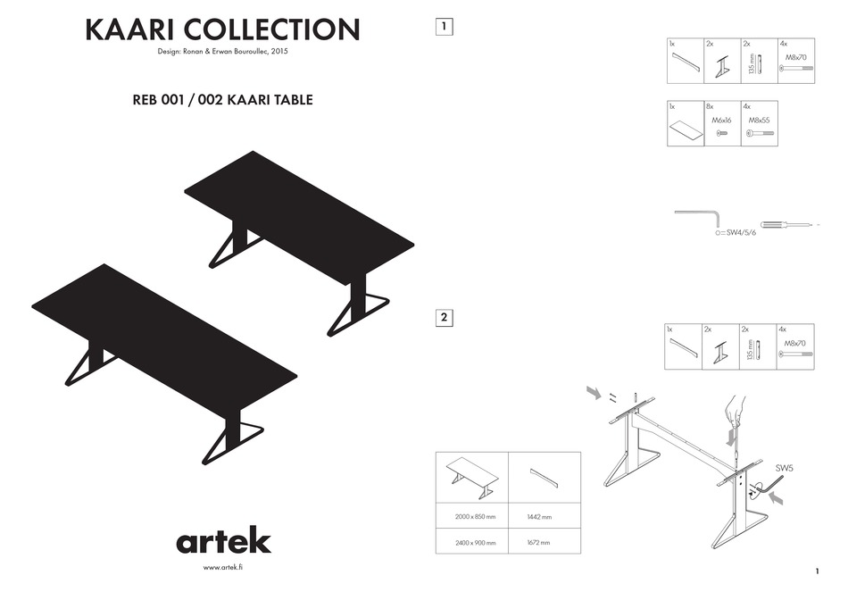 ARTEK KAARI REB 001 MANUAL Pdf Download ManualsLib