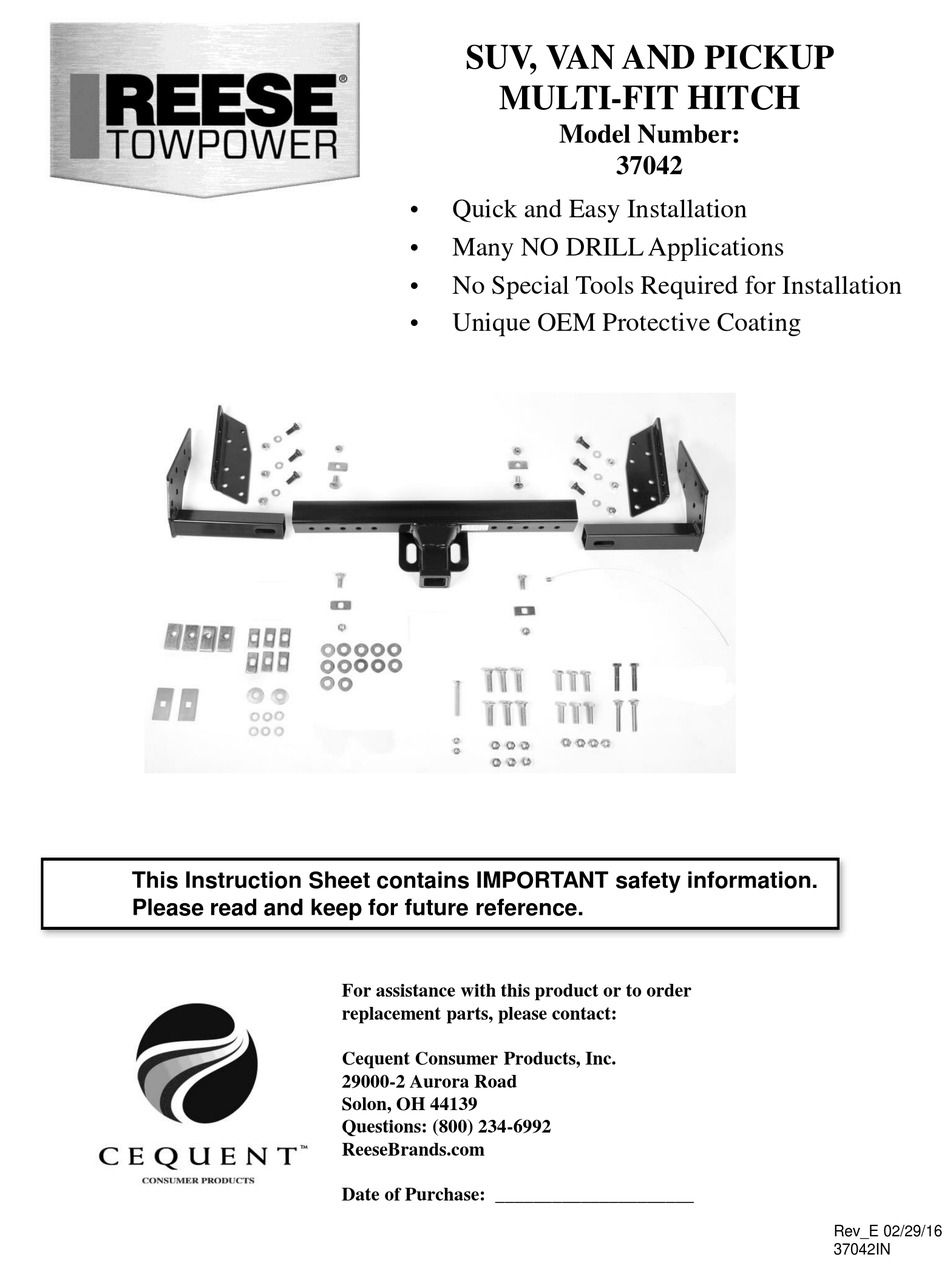 reese-towpower-37042-instruction-sheet-pdf-download-manualslib