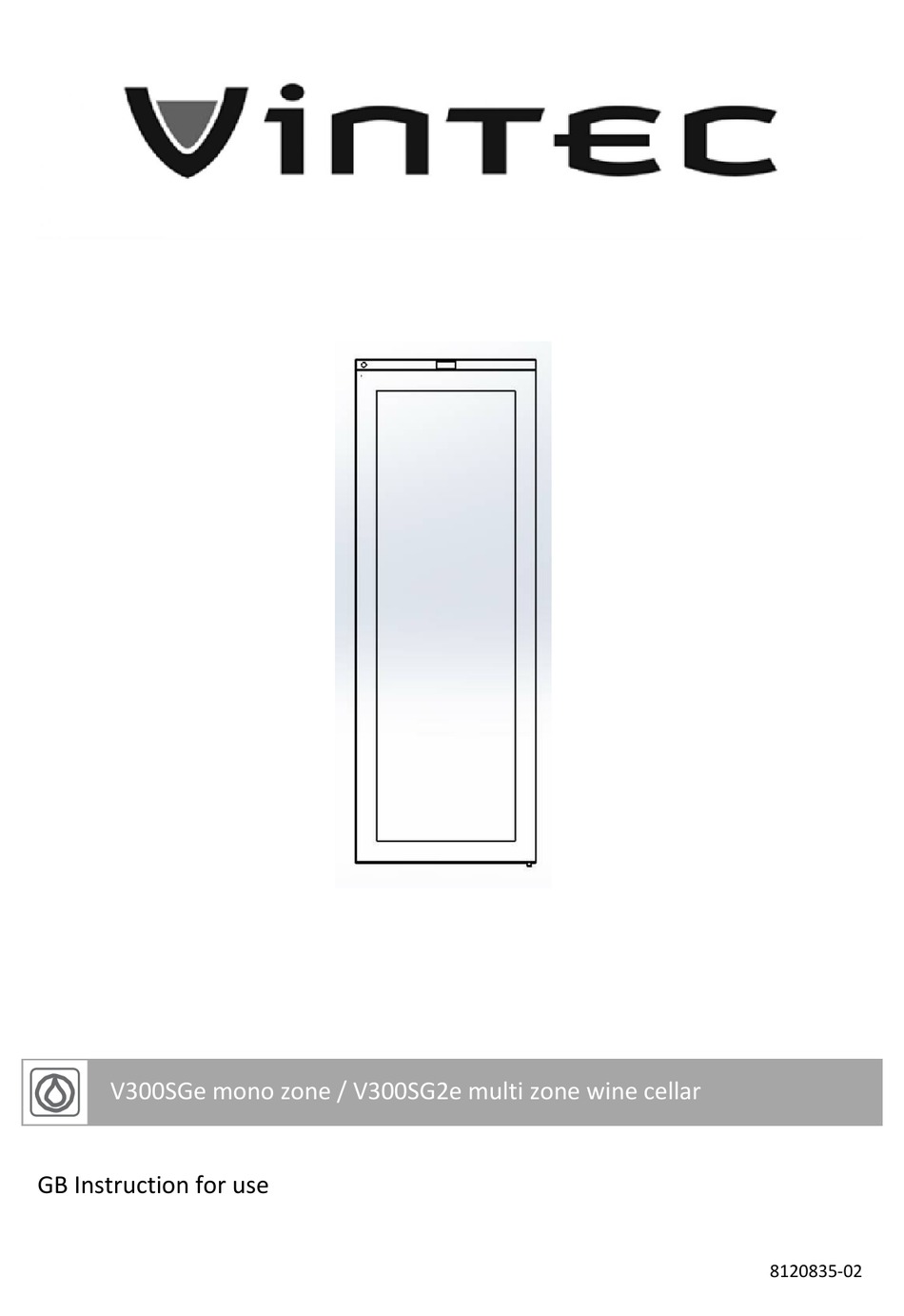 VINTEC V300SGE INSTRUCTIONS FOR USE MANUAL Pdf Download ManualsLib