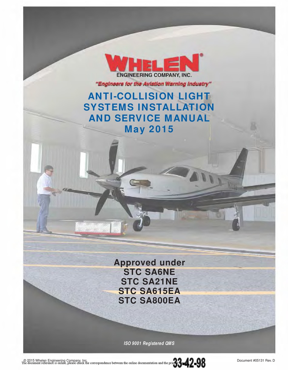 Anti Collision Lights Aircraft