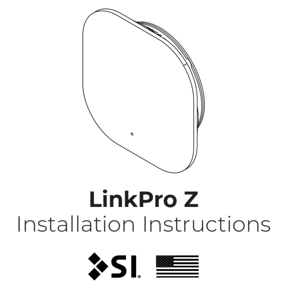 Screen Innovations Linkpro Z Installation Instructions Manual Pdf