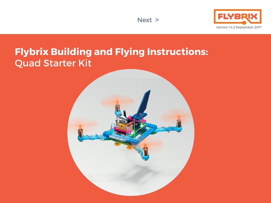 flybrix quad starter kit build your own drones