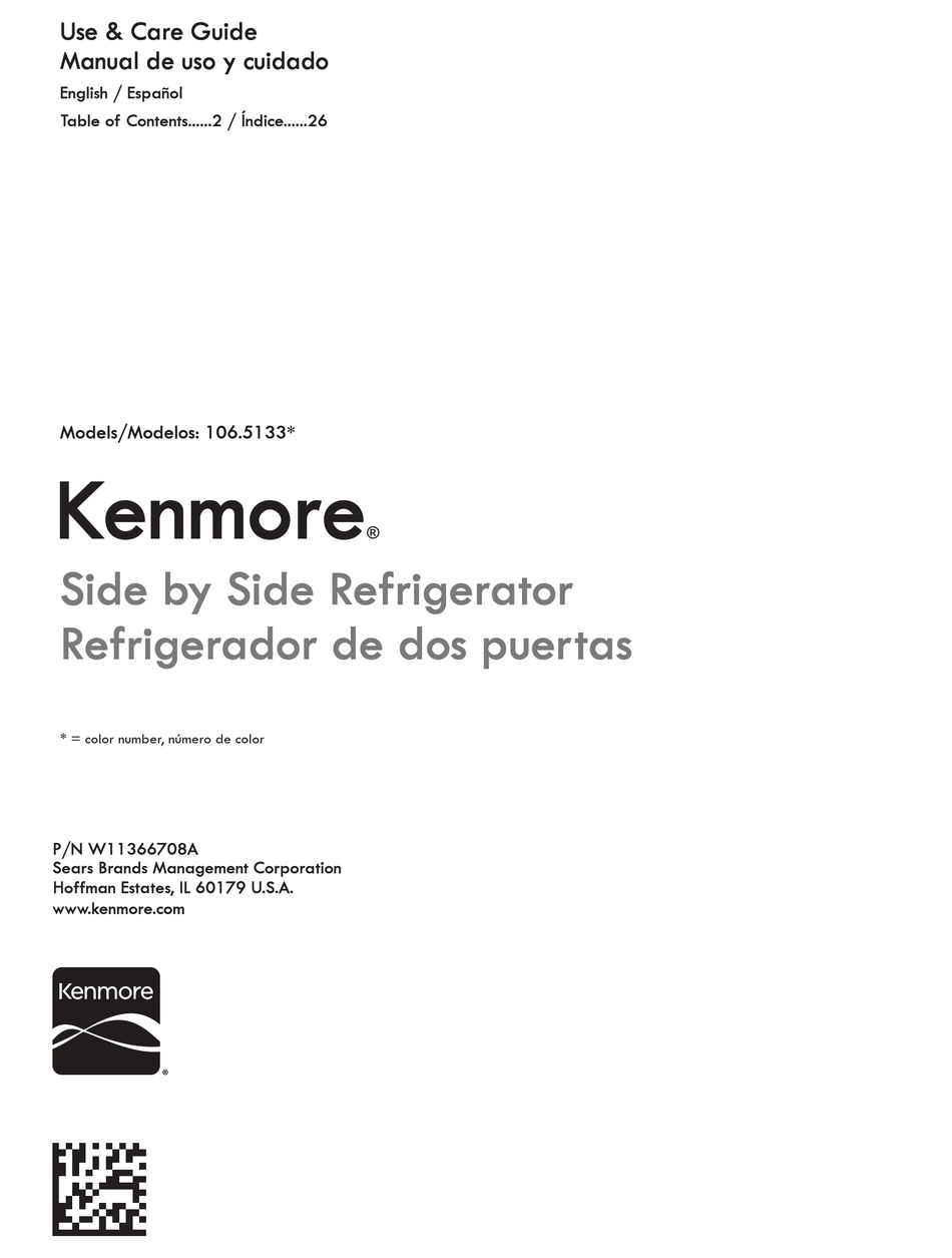 sears kenmore side by side refrigerator troubleshooting