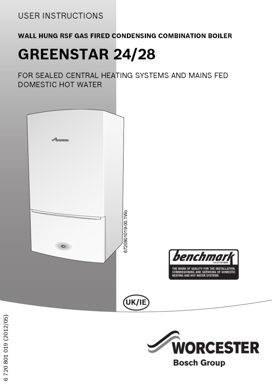 BOSCH WORCESTER GREENSTAR 24 USER INSTRUCTIONS Pdf Download ManualsLib