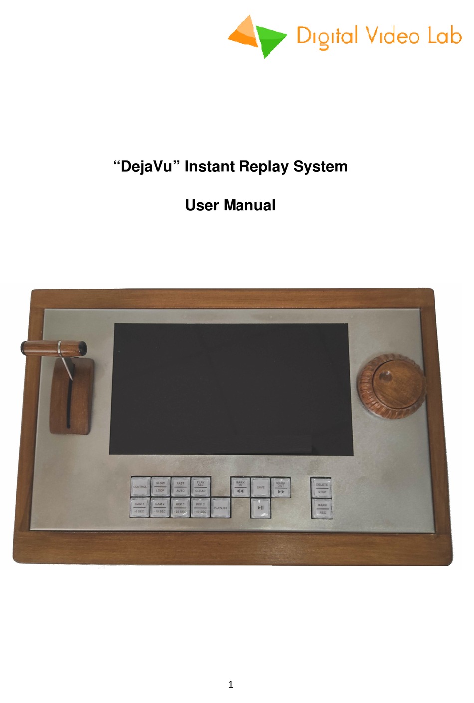 DIGITAL VIDEO LAB DEJAVU USER MANUAL Pdf Download ManualsLib