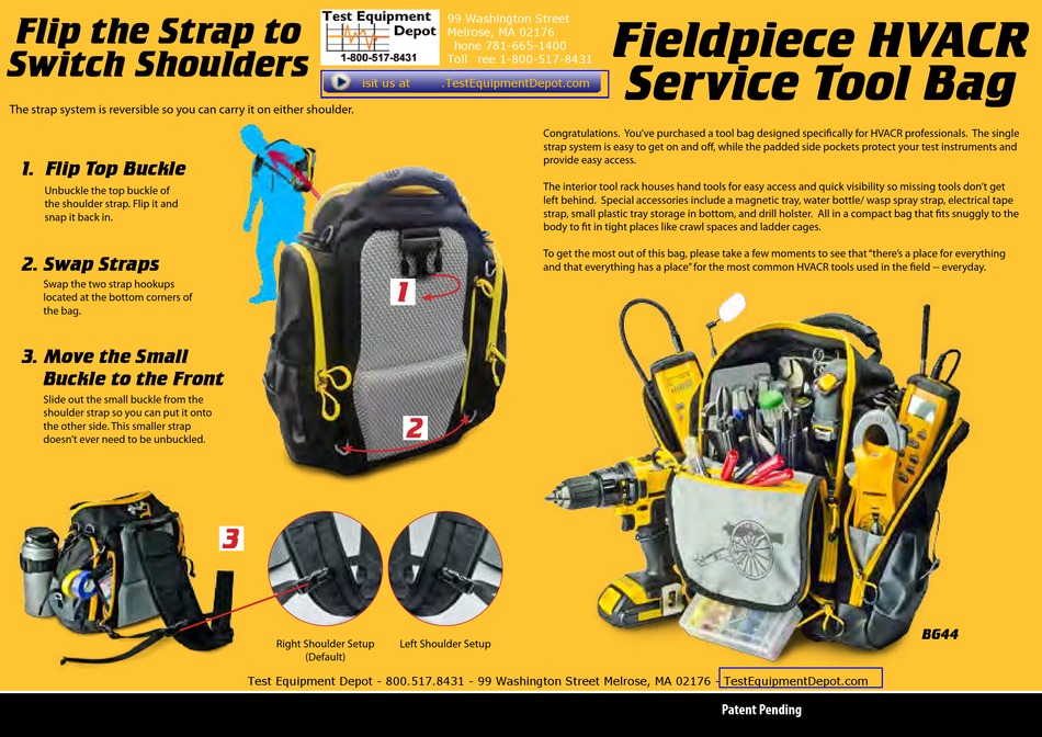TEST EQUIPMENT DEPOT FIELDPIECE HVACR MANUAL Pdf Download ManualsLib