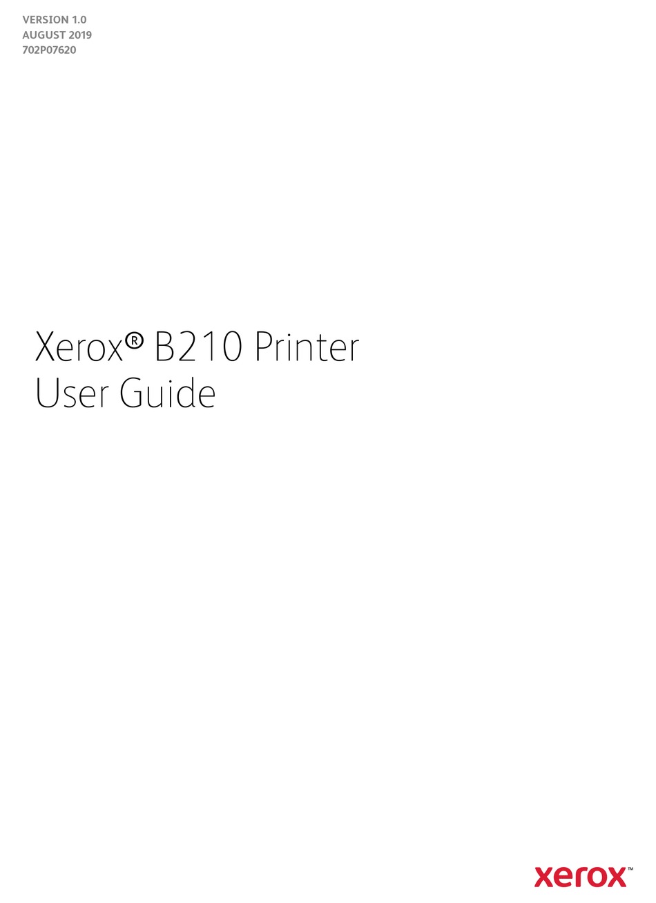 xerox b210 linux