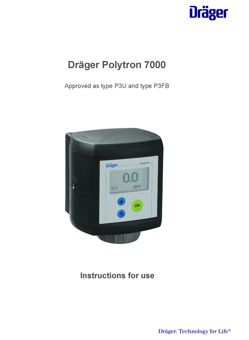 DRÄGER POLYTRON 7000 INSTRUCTIONS FOR USE MANUAL Pdf Download | ManualsLib