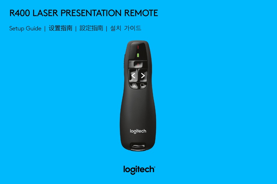 LOGITECH R400 SETUP MANUAL Pdf Download ManualsLib
