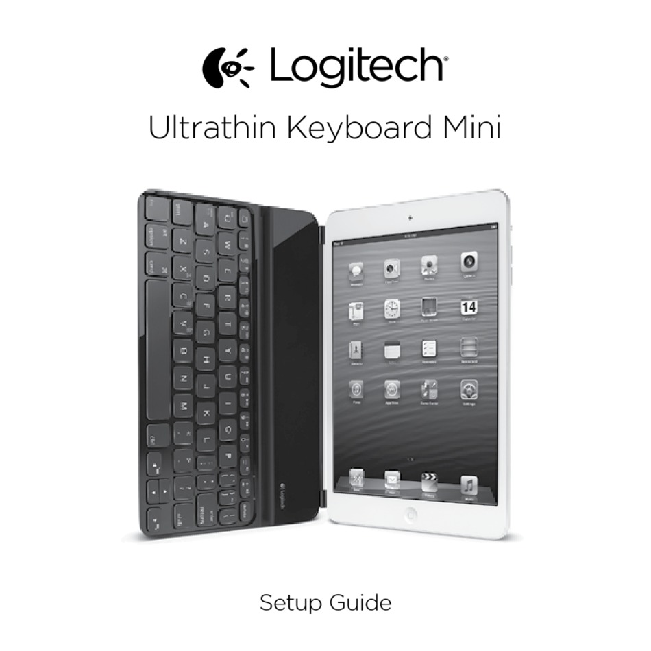 LOGITECH ULTRATHIN KEYBOARD MINI SETUP MANUAL Pdf Download ManualsLib