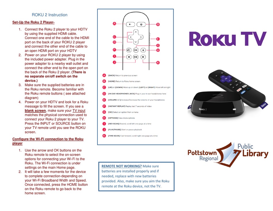 ROKU 2 INSTRUCTION Pdf Download | ManualsLib  Roku 2 Wiring Diagram    ManualsLib