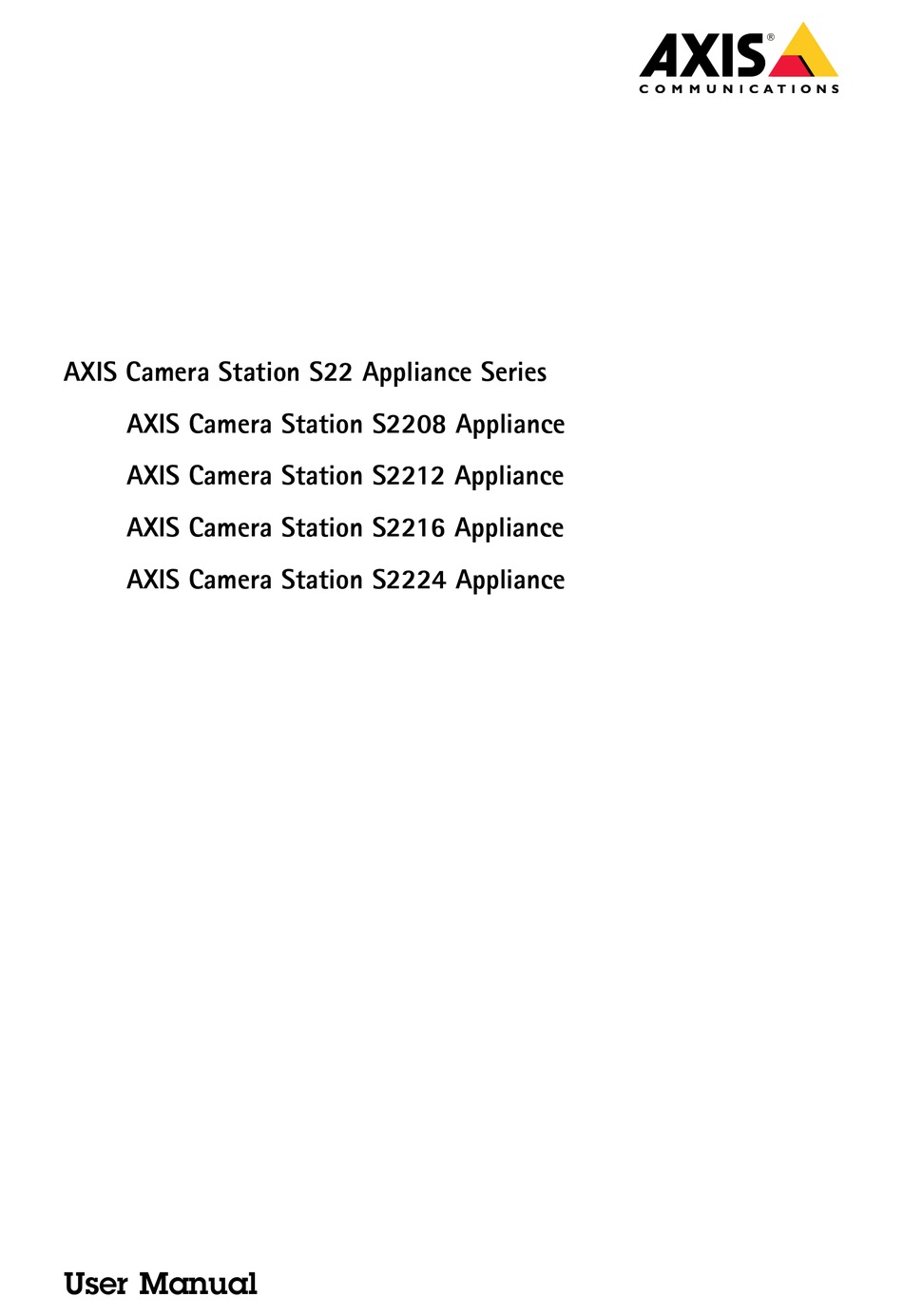 axis camera station s2224