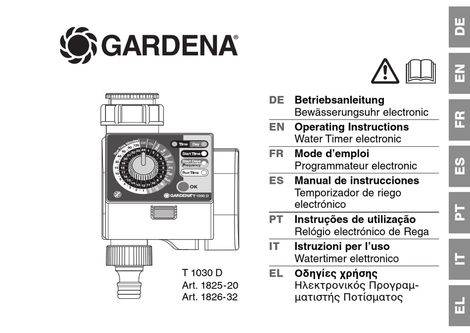 Gardena T 1030 Mode D Emploi En Francais