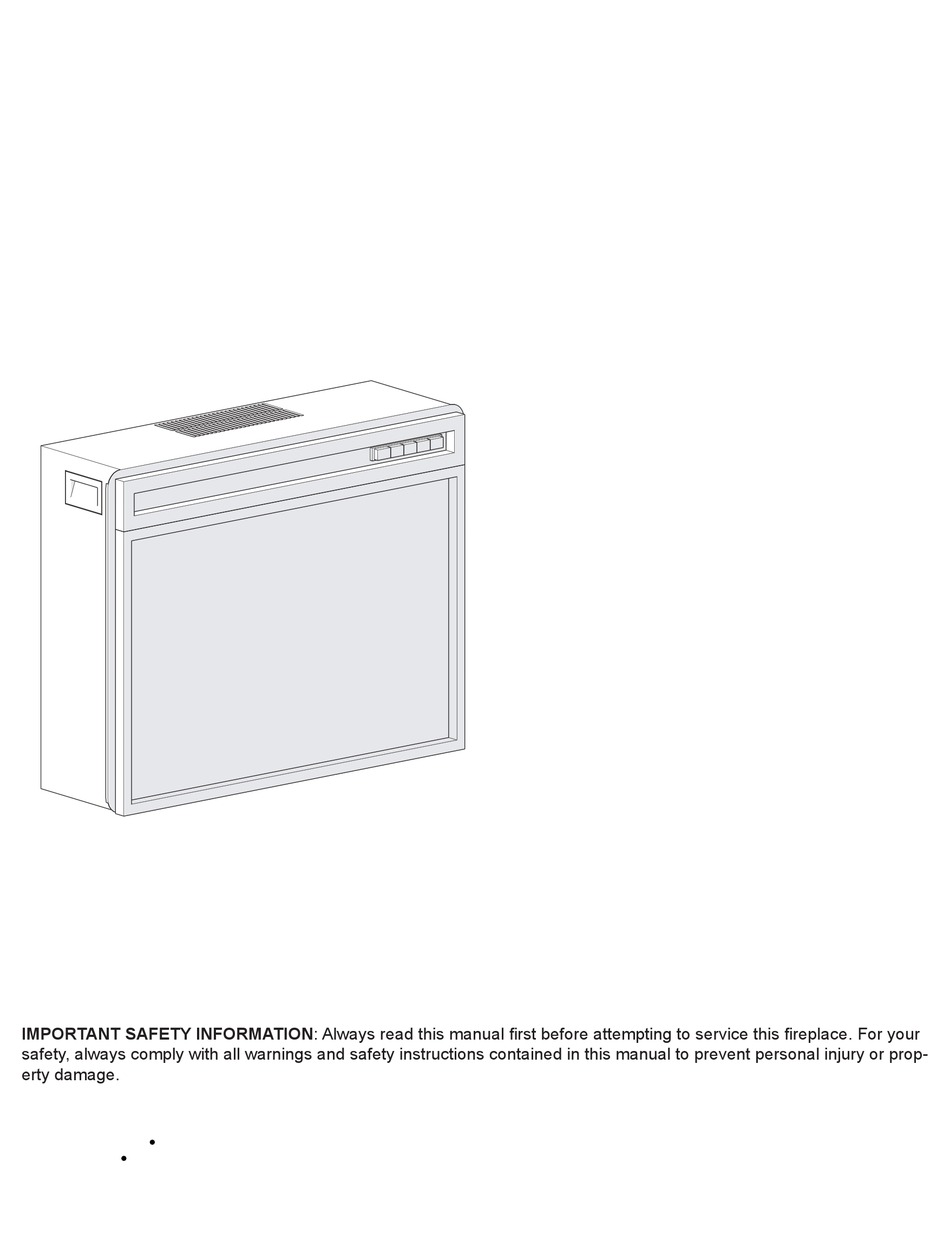 DIMPLEX EF2870 SERVICE MANUAL Pdf Download | ManualsLib