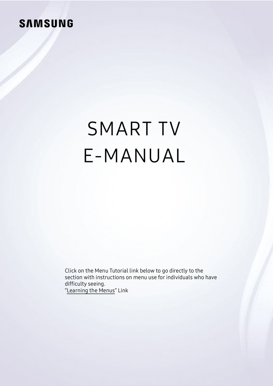 SAMSUNG CRYSTAL UHD E-MANUAL Pdf Download | ManualsLib