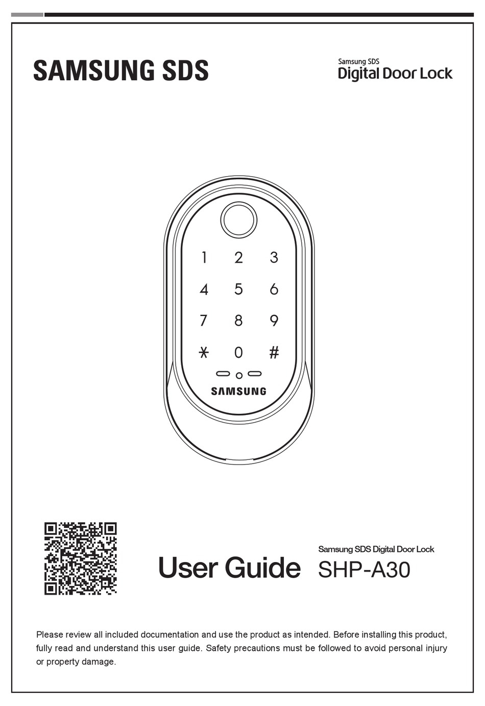SAMSUNG SHPA30 USER MANUAL Pdf Download ManualsLib