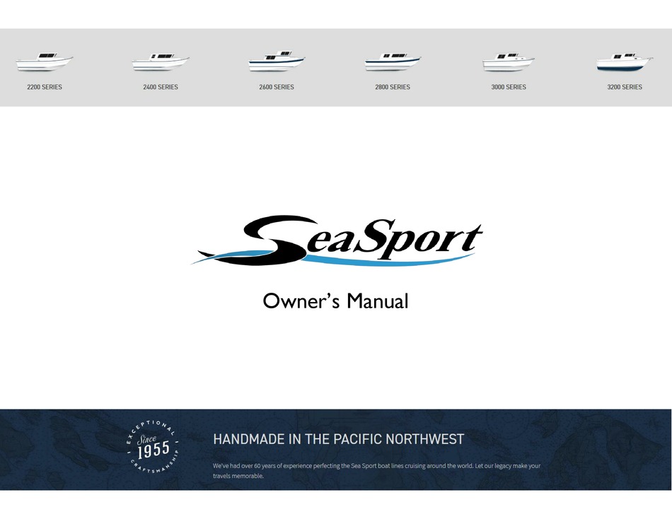 SEA SPORT 2200 SERIES OWNER'S MANUAL Pdf Download ManualsLib