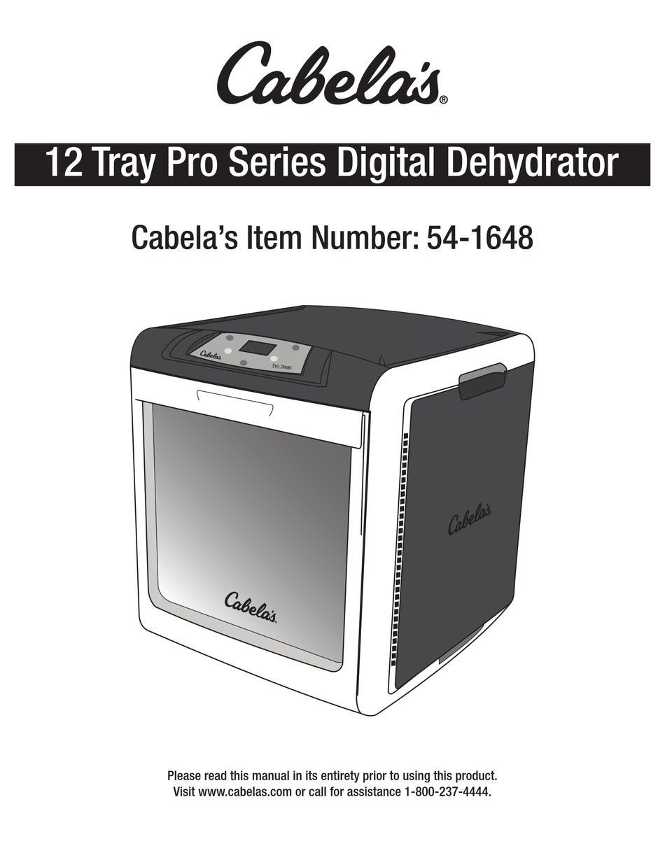 Cabela's Pro Series 12-Tray Dehydrator