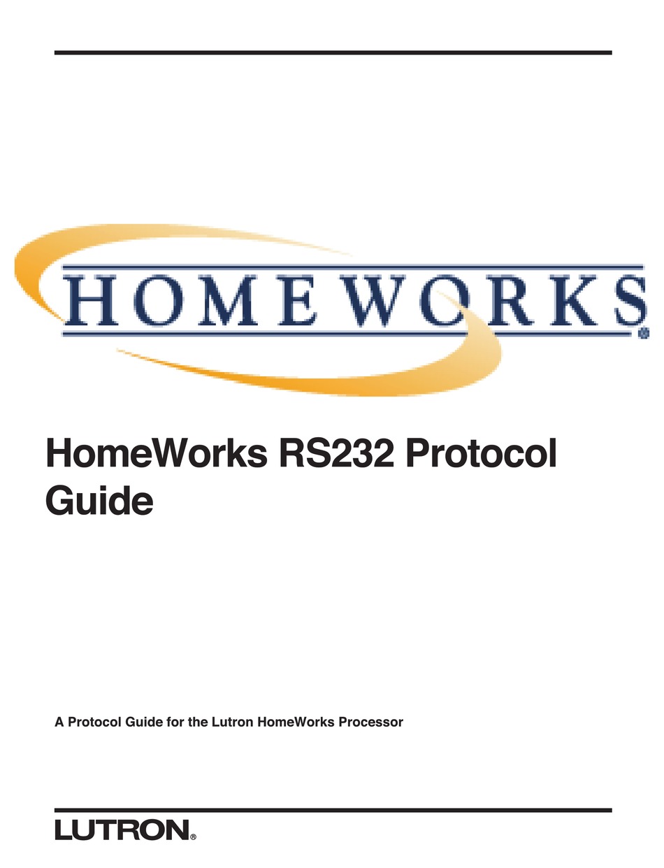 lutron homeworks 4 series processor manual