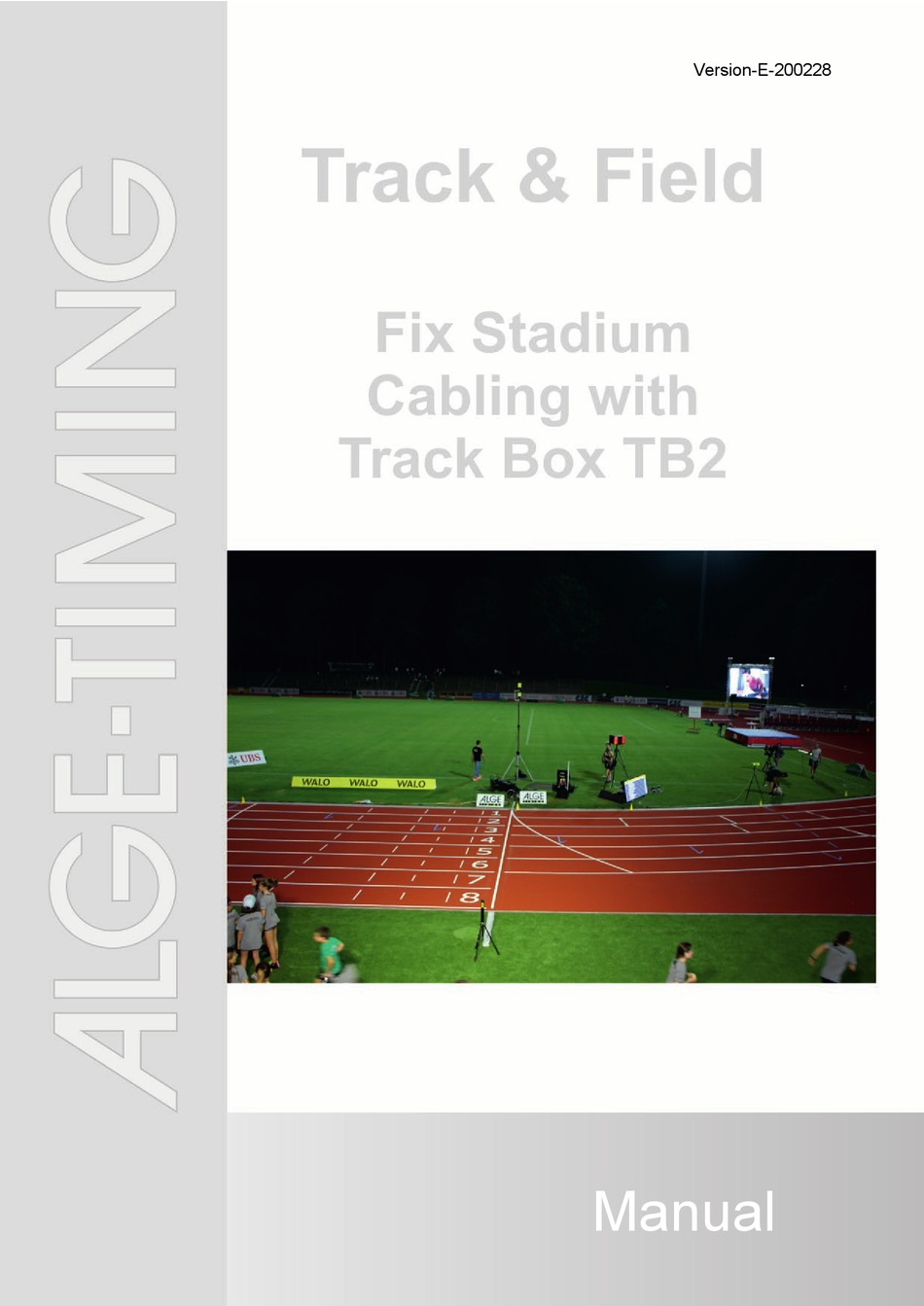 ALGETIMING TRACK & FIELD MANUAL Pdf Download ManualsLib