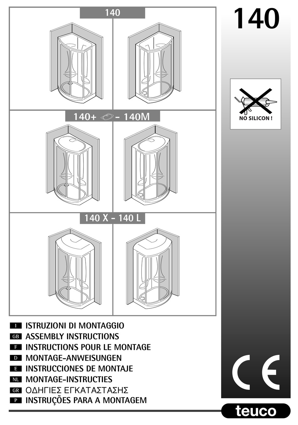 TEUCO 140 SERIES ASSEMBLY INSTRUCTIONS MANUAL Pdf Download ManualsLib