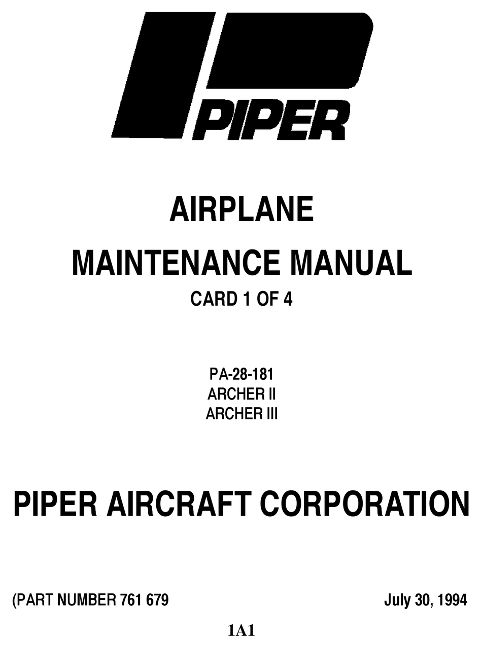 piper-aircraft-corporation-pa-28-181-airplane-maintenance-manual-pdf