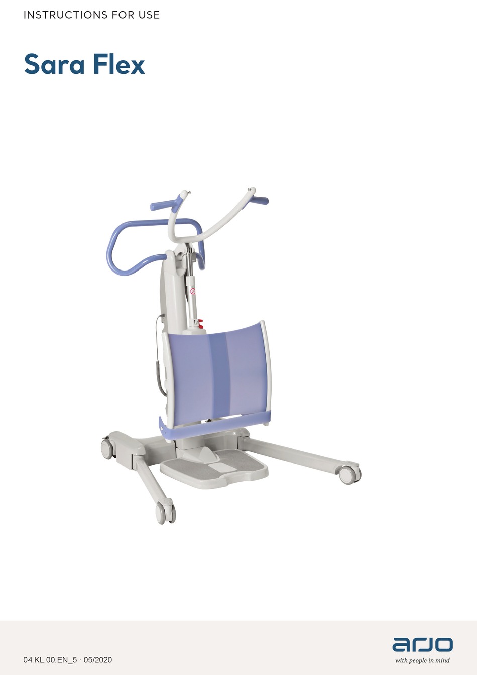 ARJO SARA FLEX INSTRUCTIONS FOR USE MANUAL Pdf Download ManualsLib