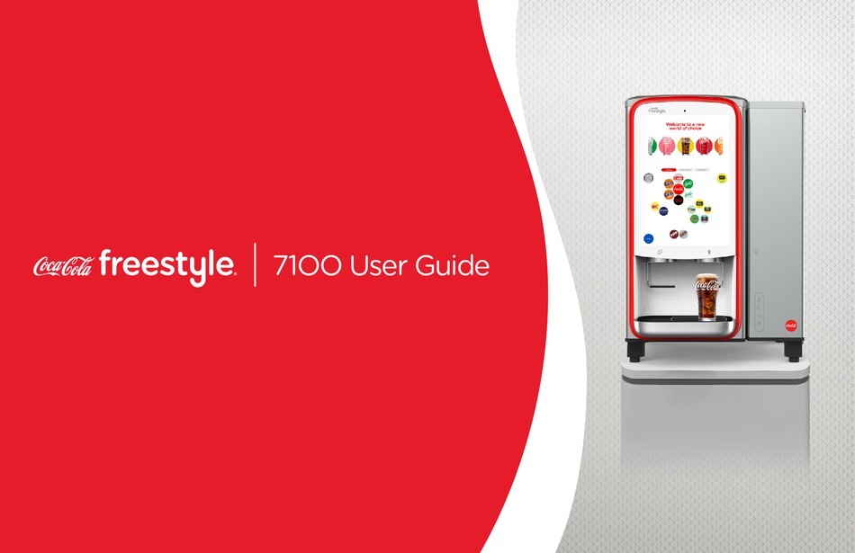 COCACOLA FREESTYLE 7100 USER MANUAL Pdf Download ManualsLib