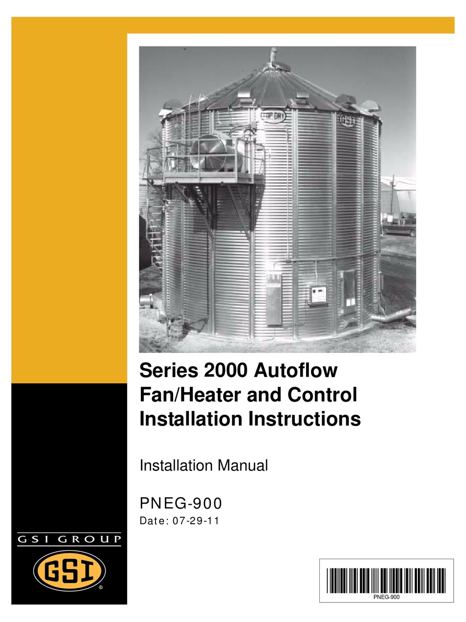 GSI 2000 SERIES INSTALLATION INSTRUCTIONS MANUAL Pdf Download ManualsLib