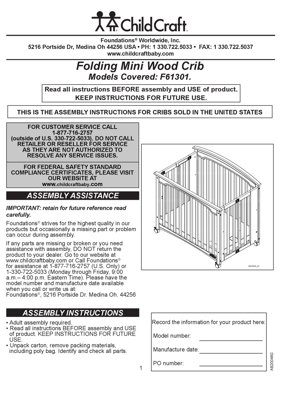 forever eclectic crib instructions
