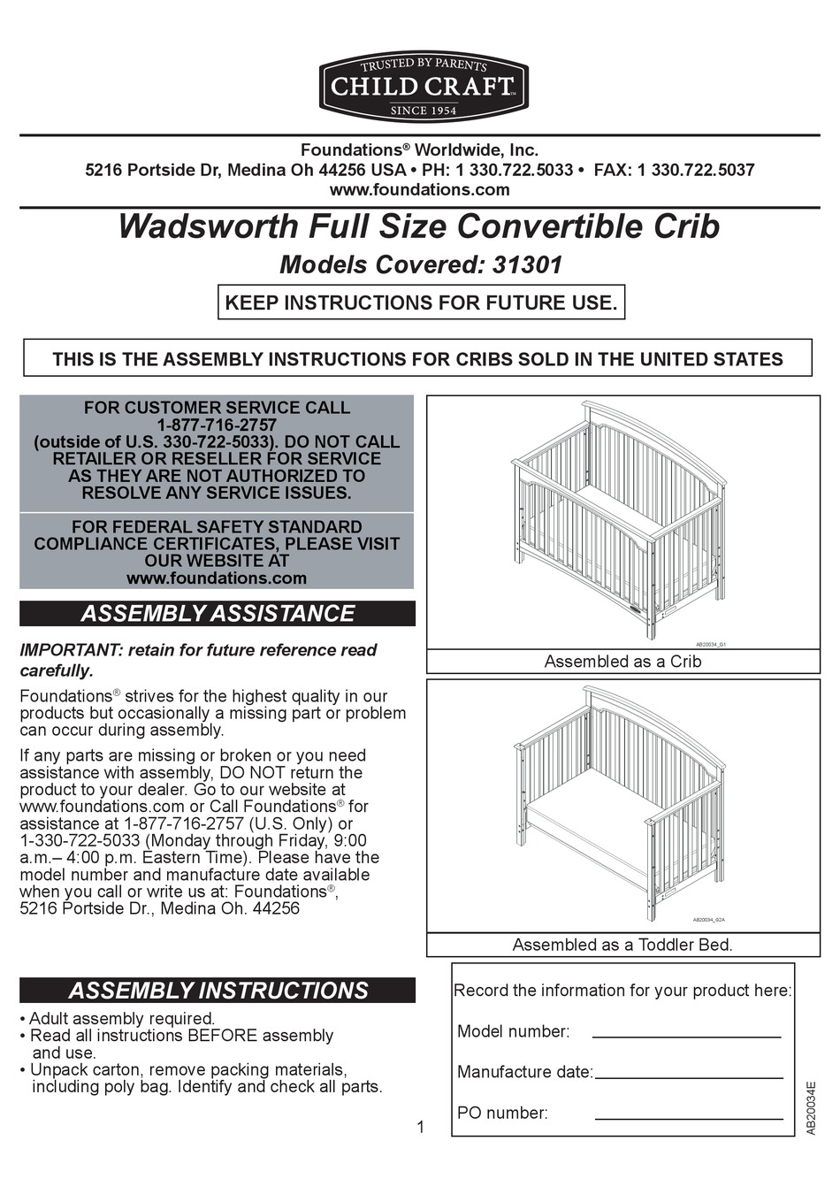 Child craft crib assembly instructions images