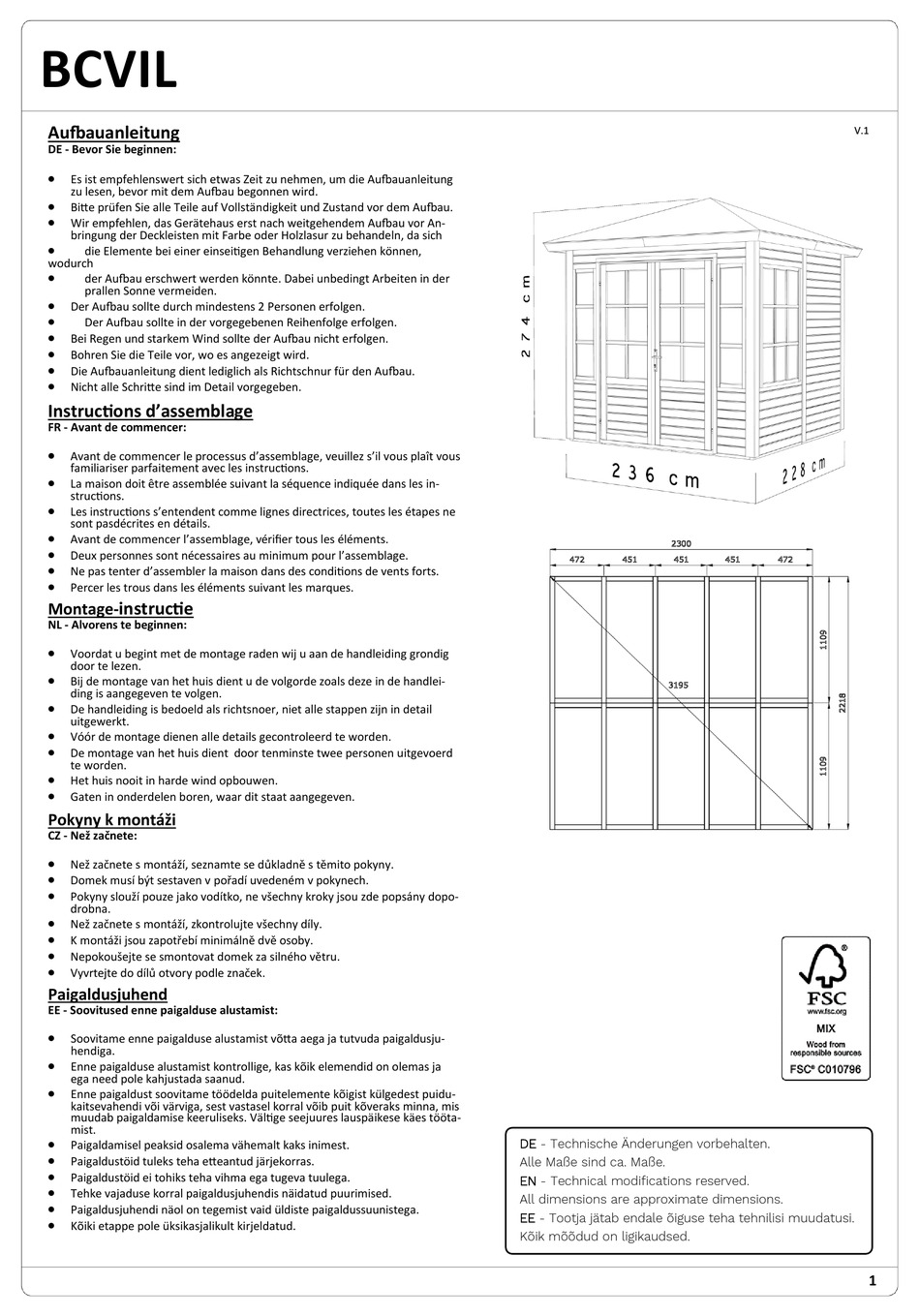 BALTIC CONNEXIONS OÜ BCVIL MANUAL Pdf Download ManualsLib