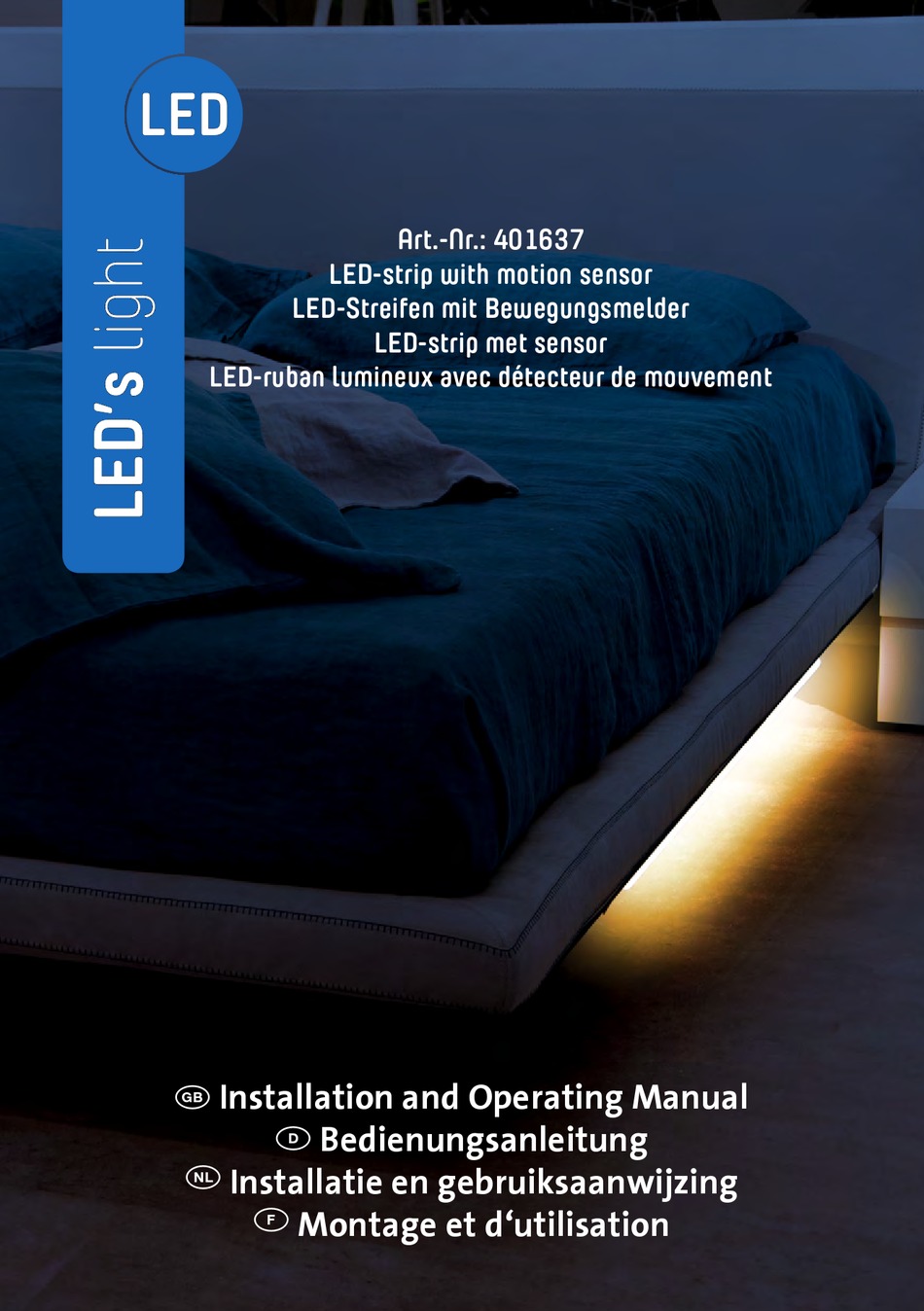 LED'S LIGHT 401637 INSTALLATION AND OPERATING MANUAL Pdf Download