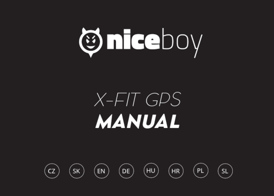 NICEBOY XFIT GPS MANUAL Pdf Download ManualsLib