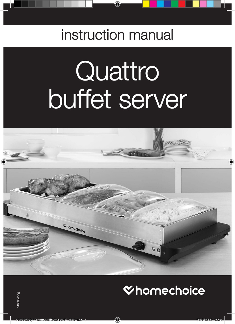 HOMECHOICE QUATTRO INSTRUCTION MANUAL Pdf Download ManualsLib