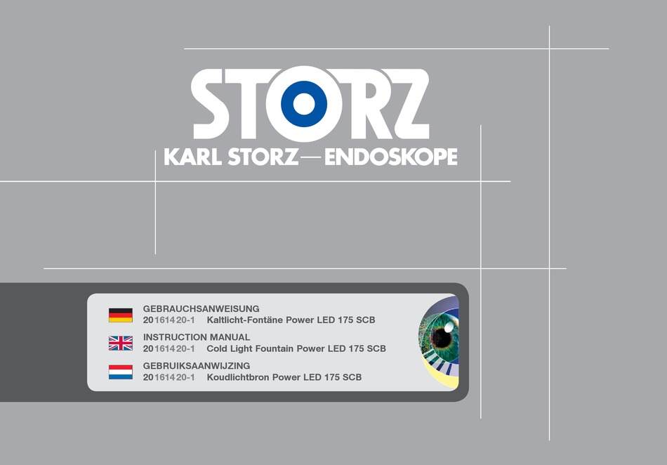 KARL STORZ 20161420-1 INSTRUCTION MANUAL Pdf Download | ManualsLib