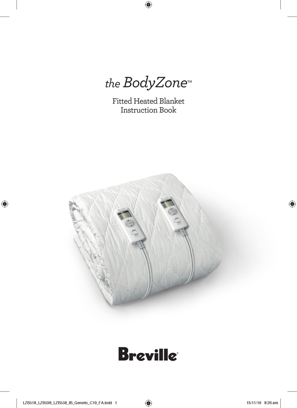 Breville Bodyzone Electric Blanket 2025