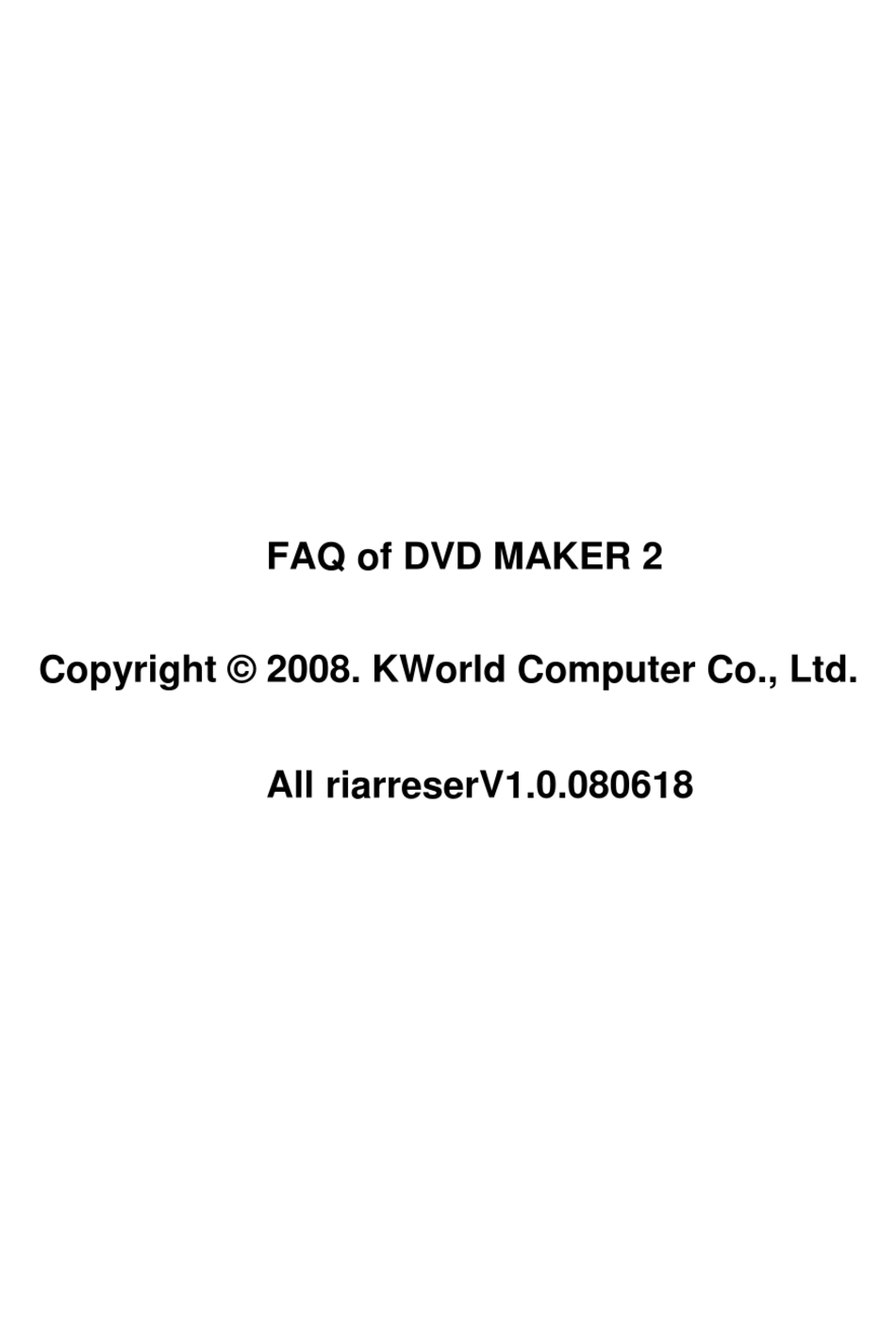 kworld dvd maker 2