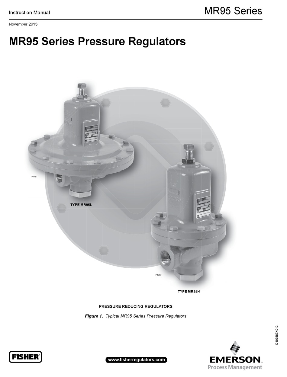 EMERSON FISHER MR95 SERIES INSTRUCTION MANUAL Pdf Download | ManuaLib