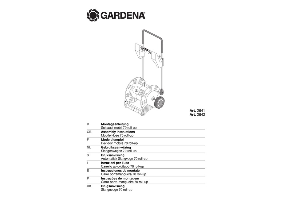 GARDENA 2641 ASSEMBLY INSTRUCTIONS MANUAL Pdf Download ManualsLib