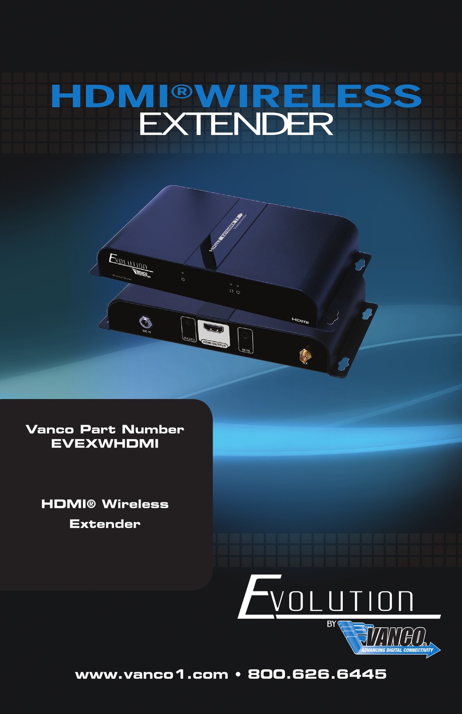 Vanco Hdwirkit HDMI Wireless Extender 