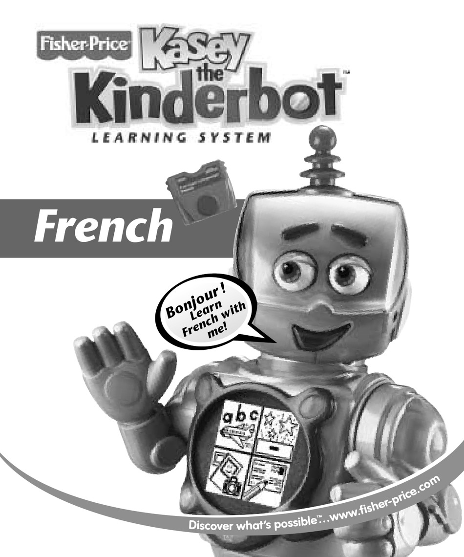 Details about   Fisher Price Kasey the Kinderbot French Software Cartridge NIB 