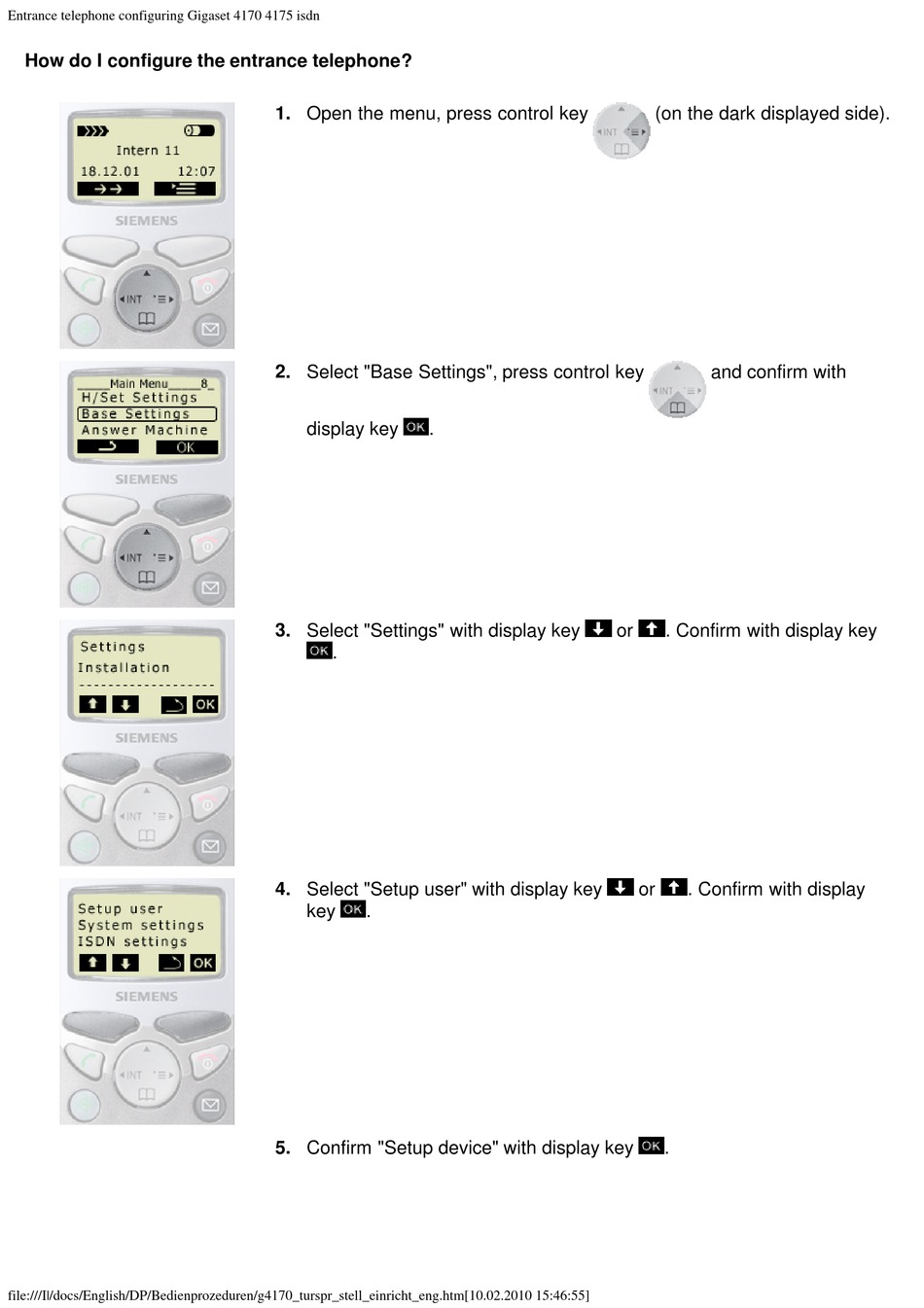 Siemens Gigaset Quick Start Manual Pdf Download Manualslib