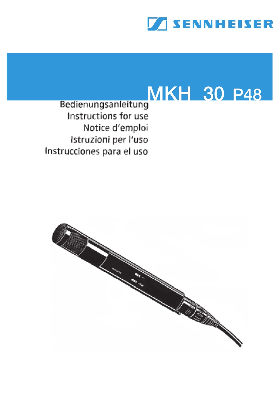 Sennheiser mkh 30 p48 hot sale