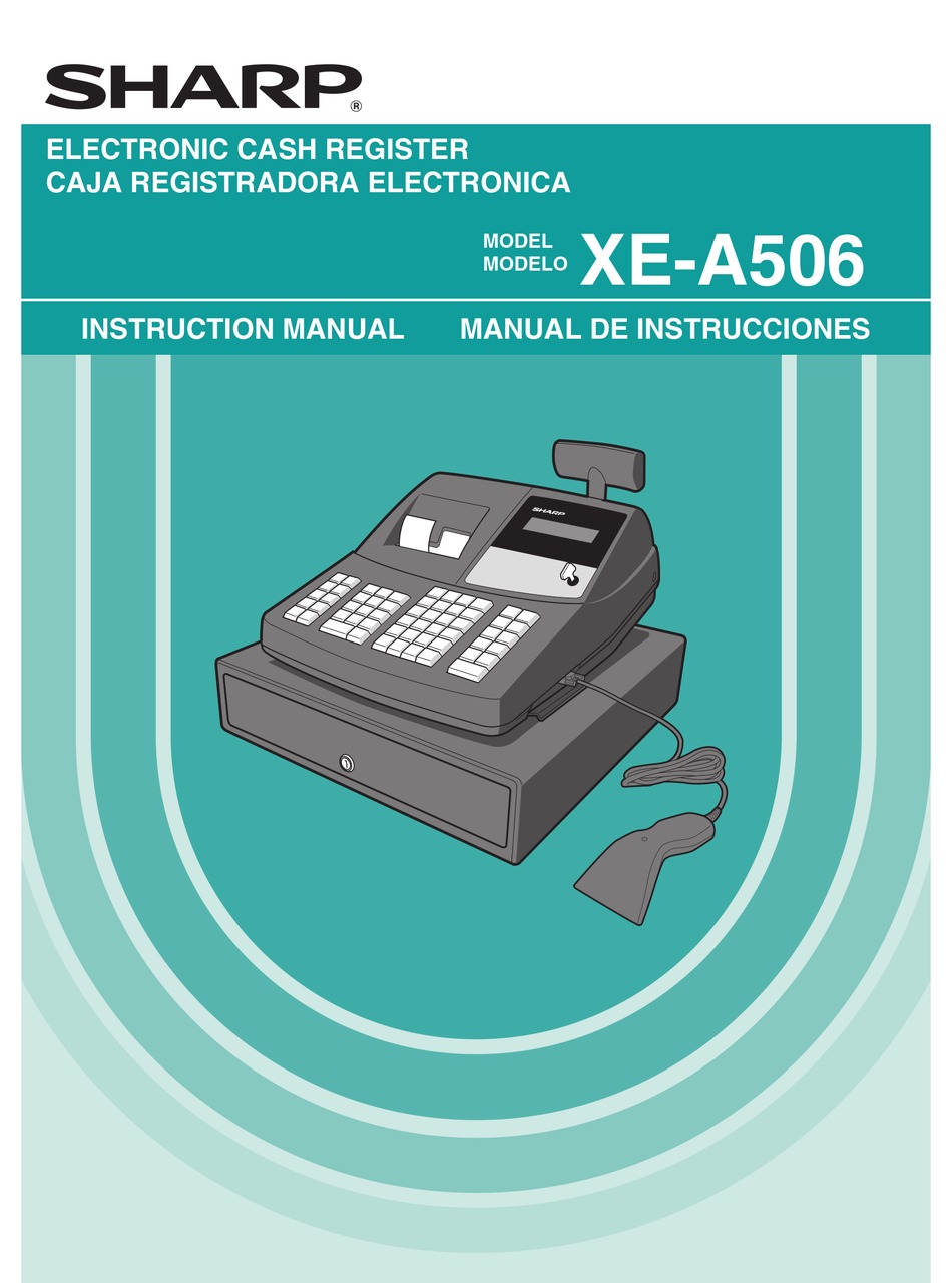 Sharp Xe A506 Instruction Manual Pdf Download Manualslib