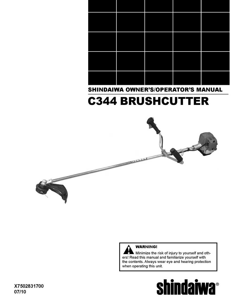 Геварус про инструкция по применению. Shindaiwa c350 инструкция